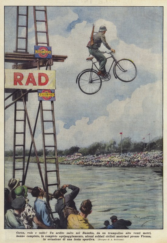 Løp, fly og dykk! av Achille Beltrame