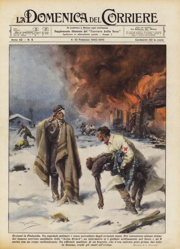 Heltemot i Finland av Achille Beltrame
