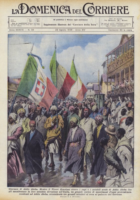 Dagene i Addis Abeba av Achille Beltrame