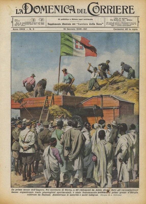 Imperiets første høsting av Achille Beltrame