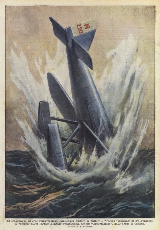 Tragedien til en flyhelt av Achille Beltrame