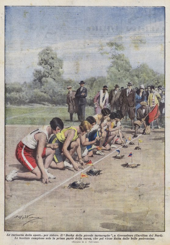 Sports kuriositeter? å le av Achille Beltrame