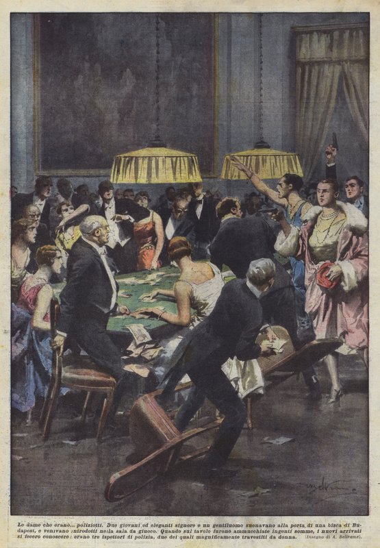 Damene hvem var de? politimenn av Achille Beltrame