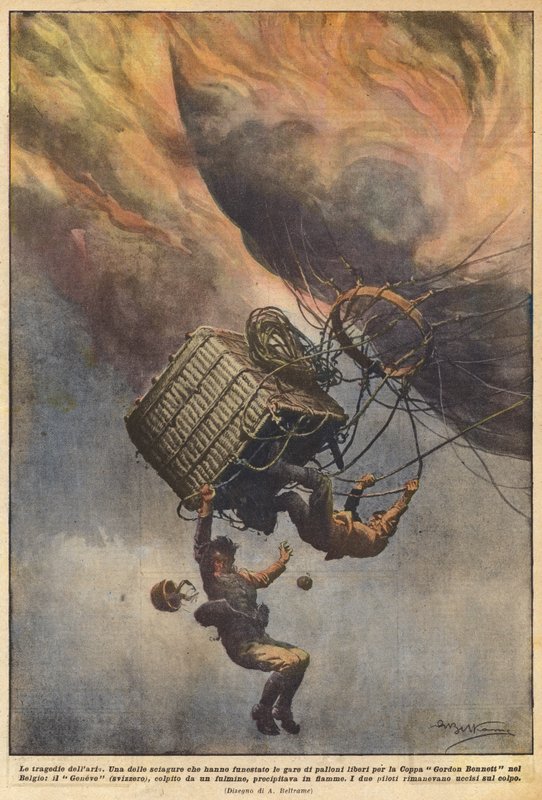 Luftens tragedier av Achille Beltrame