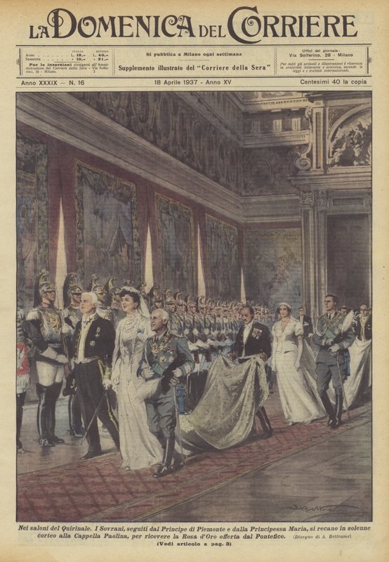 I hallene til Quirinale av Achille Beltrame