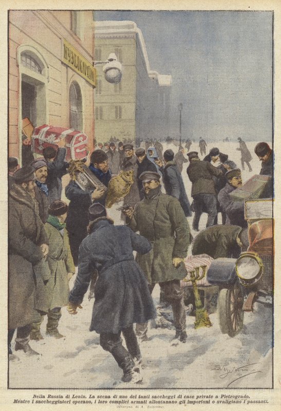 I Lenins Russland av Achille Beltrame