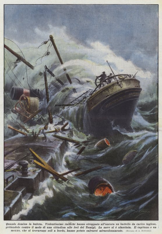 Når stormen hersker av Achille Beltrame