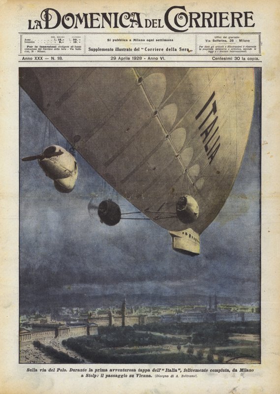 På Via del Polo av Achille Beltrame