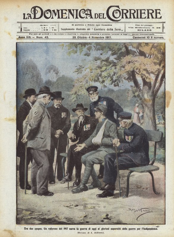 Mellom to epos av Achille Beltrame