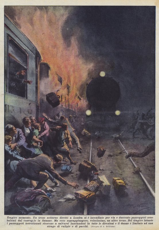 Tragisk øyeblikk av Achille Beltrame