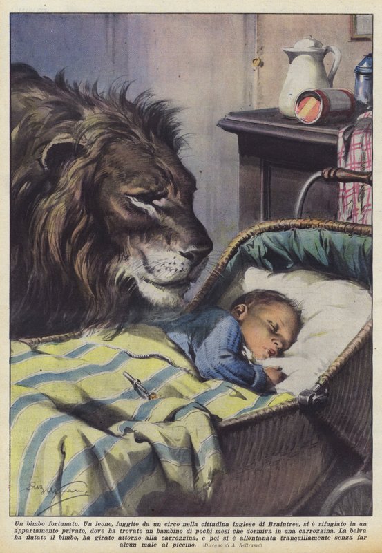 Et heldig barn av Achille Beltrame