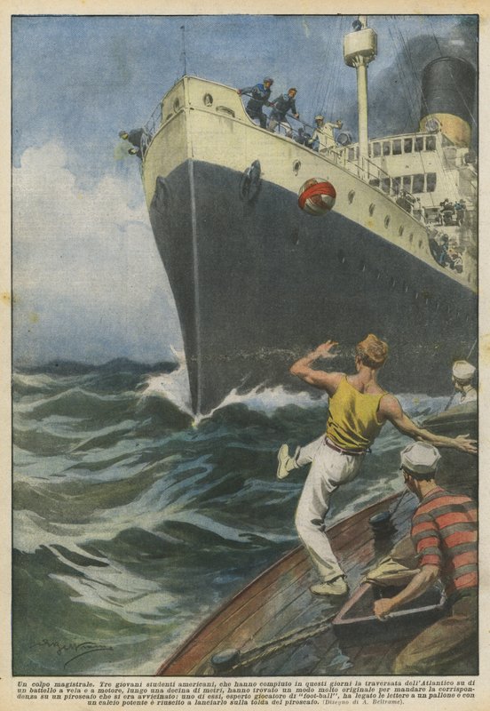 Et mesterlig skudd av Achille Beltrame