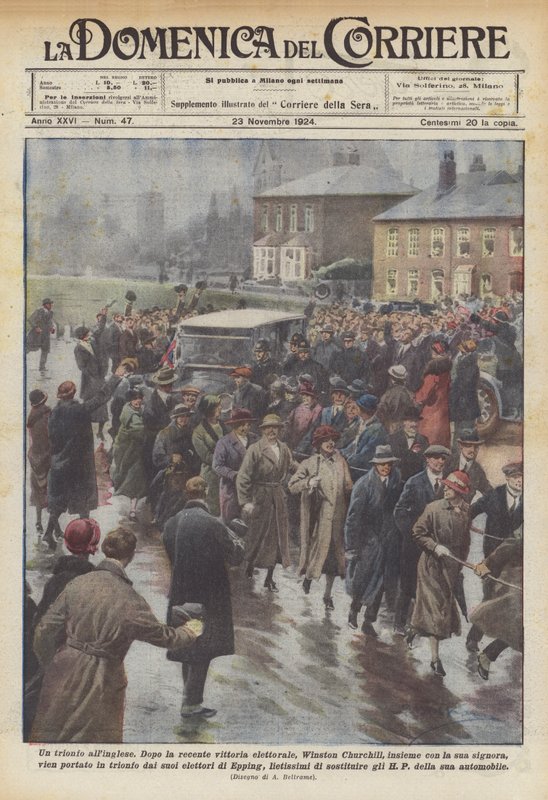 En engelsk triumf av Achille Beltrame