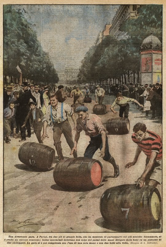 Et morsomt løp av Achille Beltrame
