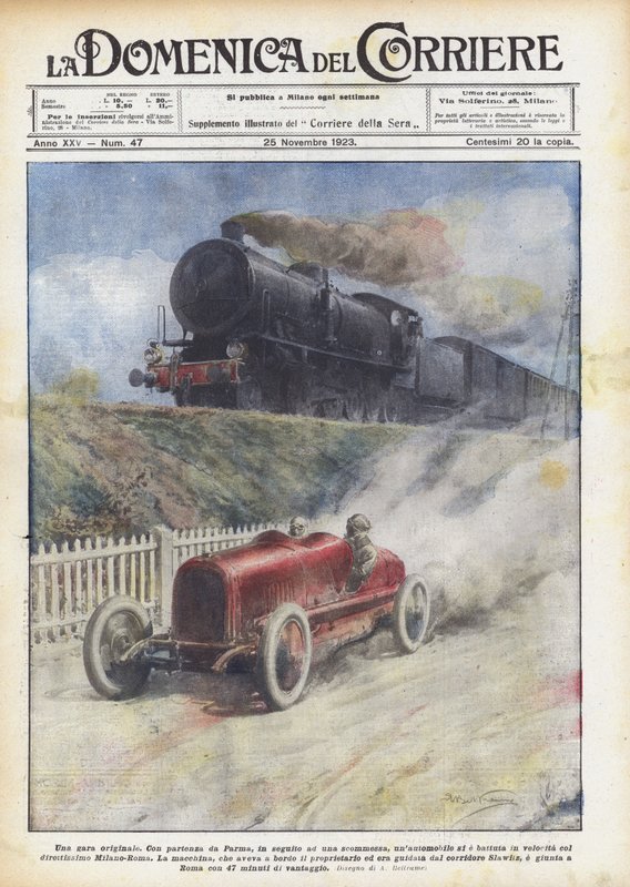 Et originalt løp av Achille Beltrame