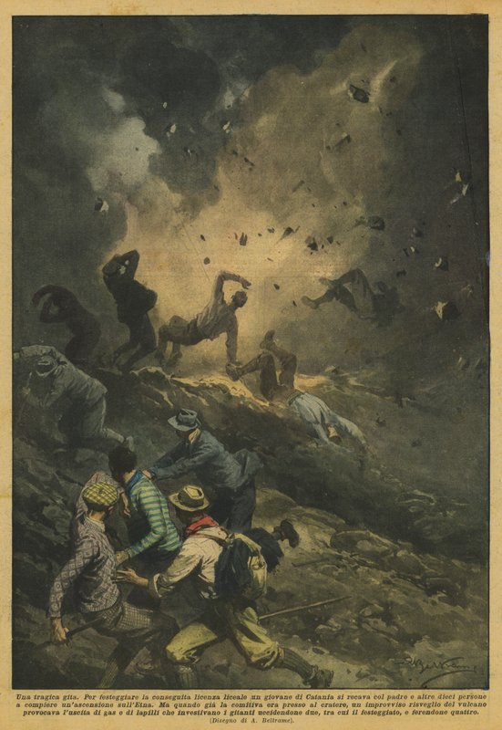 En tragisk tur av Achille Beltrame