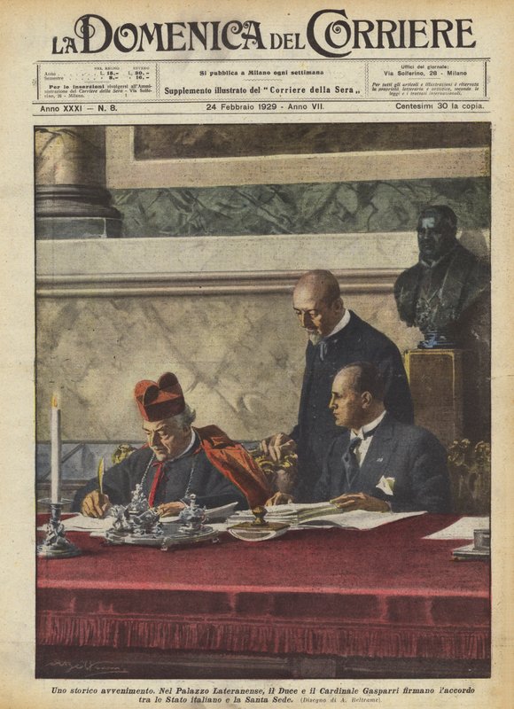 En historisk begivenhet av Achille Beltrame