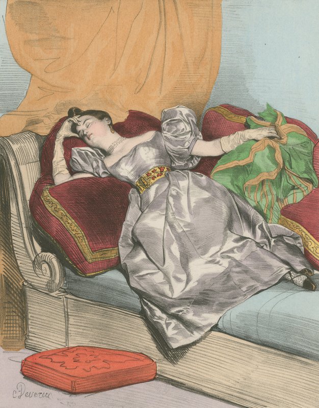 5 om morgenen av Achille Devéria