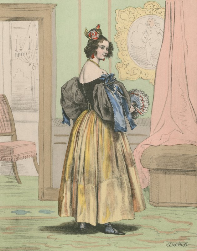 Midnatt av Achille Devéria