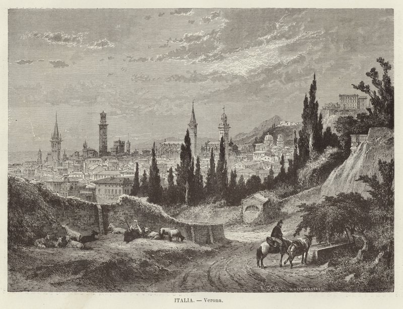 Italia - Verona av Adolf Closs