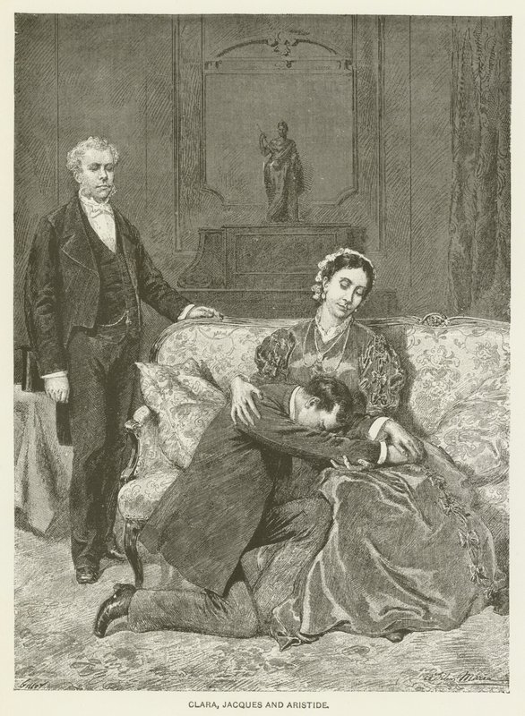 Clara, Jacques og Aristide av Adrien Emmanuel Marie