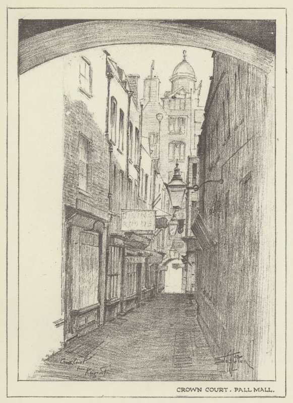 Crown Court, Pall Mall av Alan Stapleton