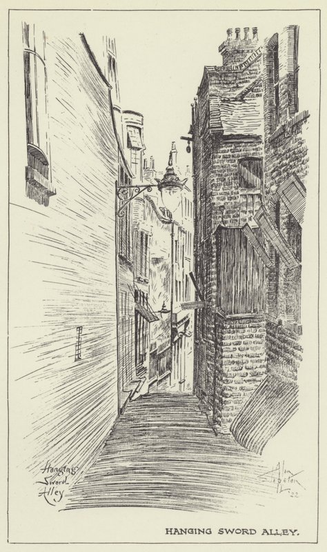 Hengende Sword Alley av Alan Stapleton