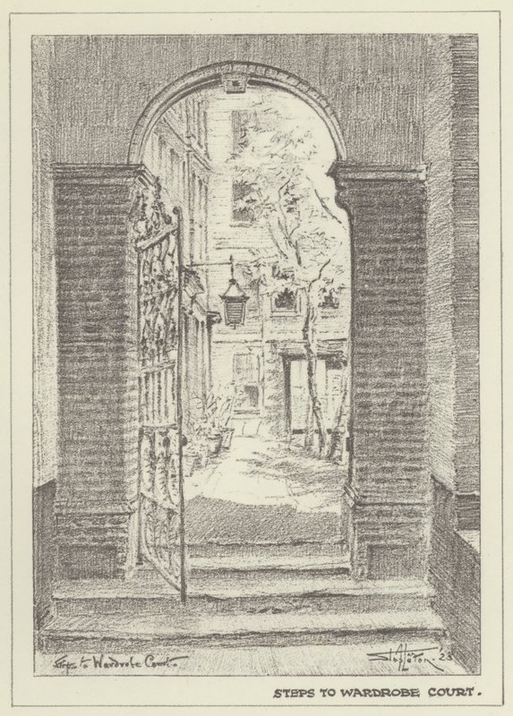 Trinn til Wardrobe Court av Alan Stapleton