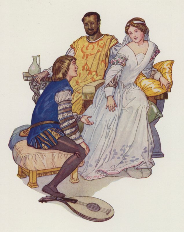 Shakespeare: Othello (farge litho) av Albert Edward Jackson