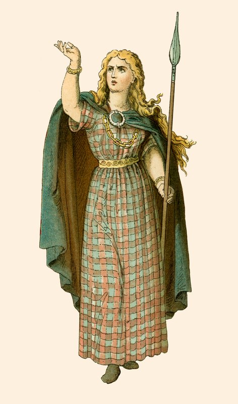 Dronning Boadicea av Albert Kretschmer