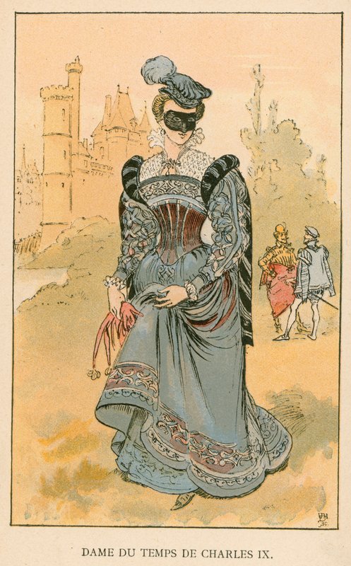 Lady of Time av Charles IX av Albert Robida