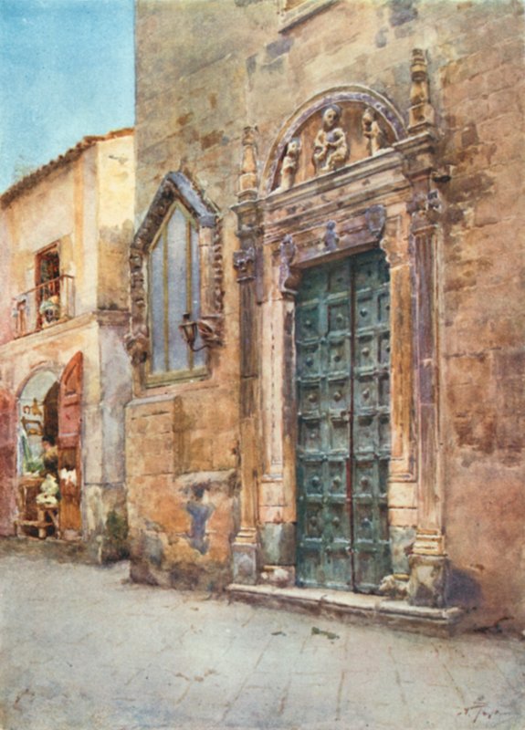 Sta. Miraklenes mor, Syracuse av Alberto Pisa