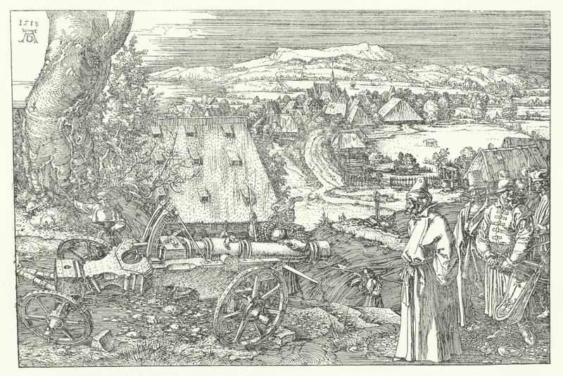 Kanonen fra Nürnberg av Albrecht Dürer