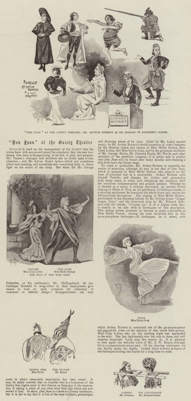 Don Juan på Gaiety Theatre av Alexander Stuart Boyd