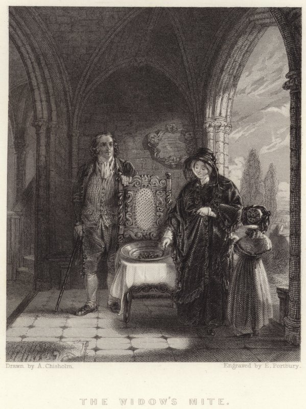 Enkens midd (gravering) av Alexander (after) Chisholm