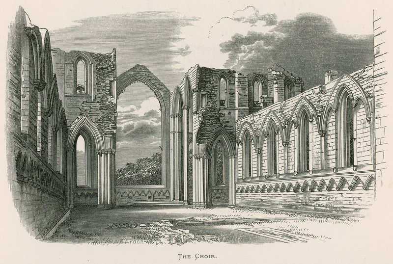 Fountains Abbey, The Choir av Alexander Francis Lydon