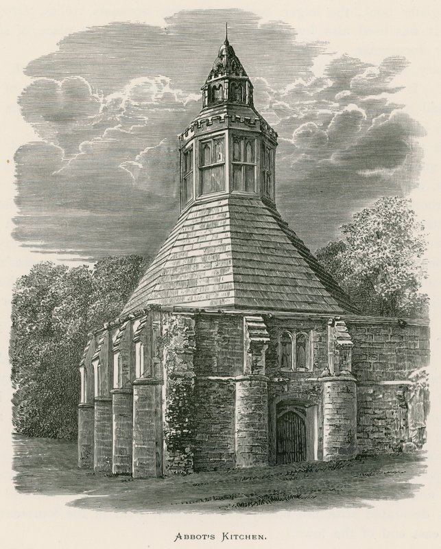 Glastonbury Abbey, Abbot's Kitchen av Alexander Francis Lydon