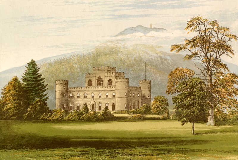 Inveraray slott av Alexander Francis Lydon