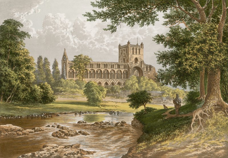 Jedburgh Abbey av Alexander Francis Lydon