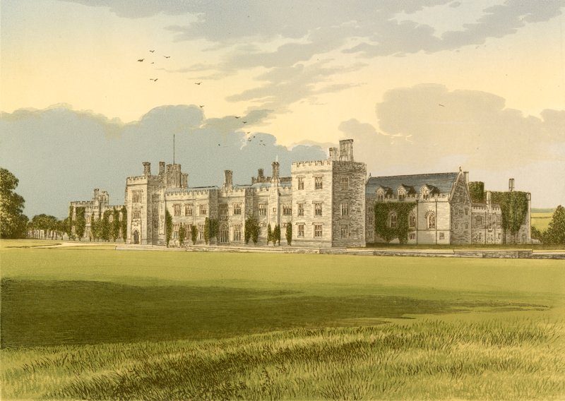 Penshurst slott av Alexander Francis Lydon