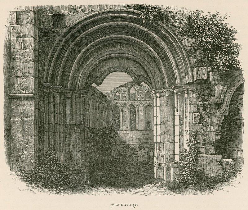 Rievaulx Abbey, Refectory av Alexander Francis Lydon