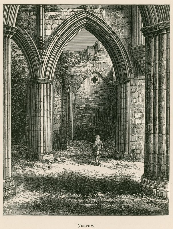 Rievaulx Abbey, Vestry av Alexander Francis Lydon