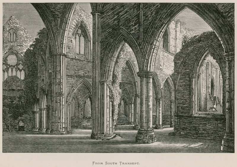Tintern Abbey, fra South Transept av Alexander Francis Lydon