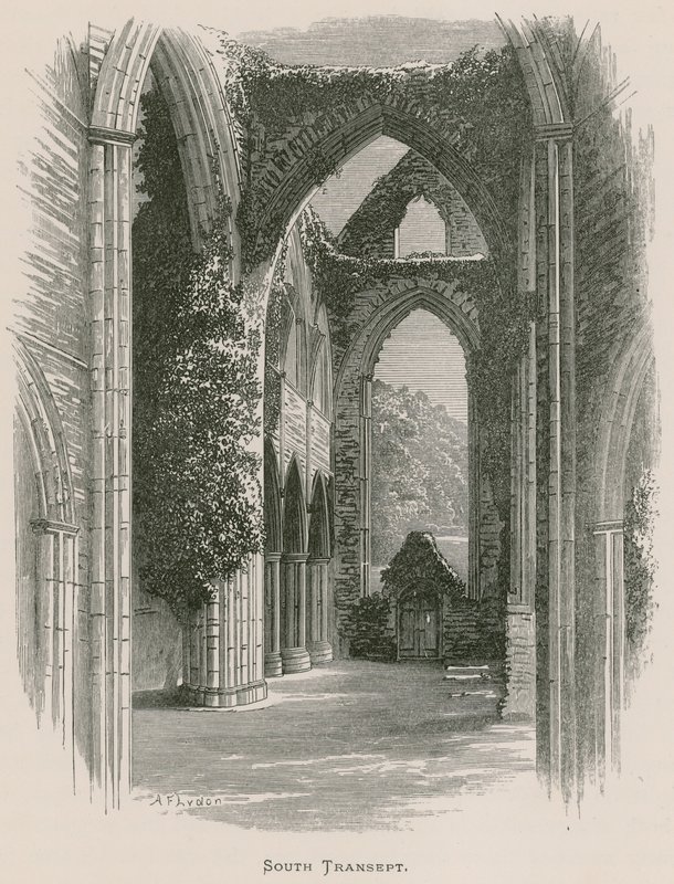 Tintern Abbey, South Transept av Alexander Francis Lydon