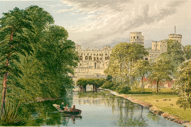 Warwick Castle av Alexander Francis Lydon