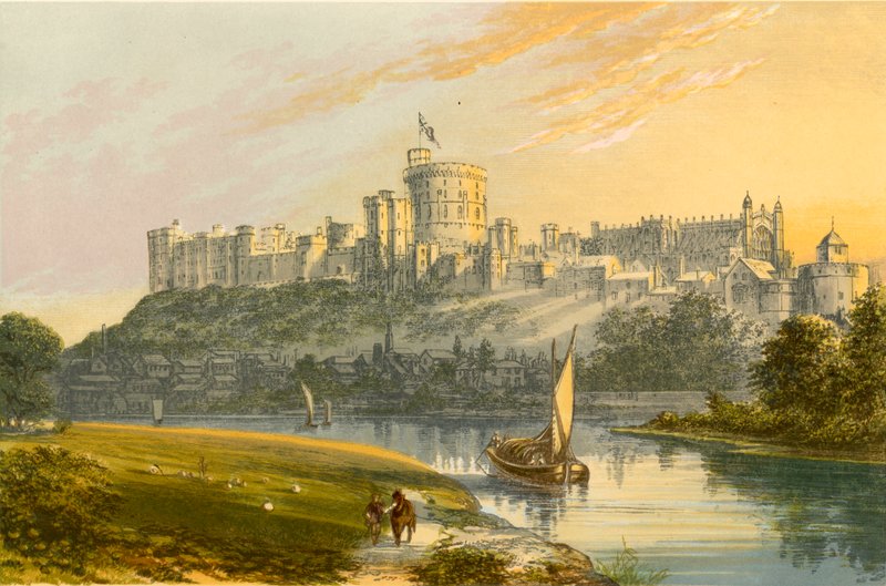 Windsor slott av Alexander Francis Lydon