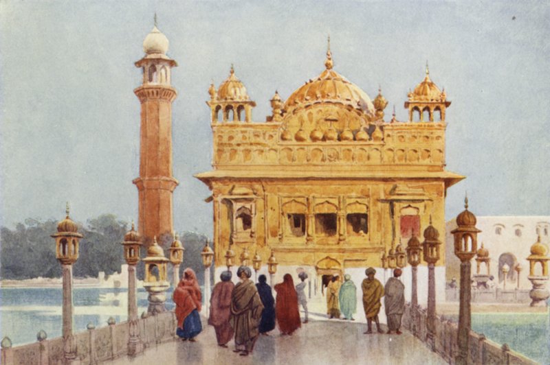 Det gylne tempel, Amritsar av Alexander Henry Hallam Murray