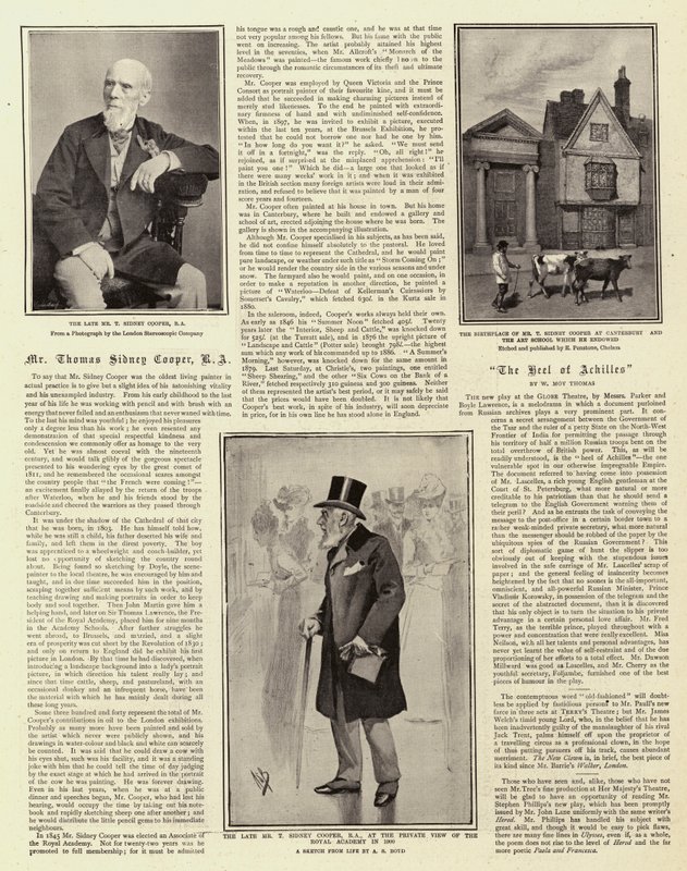 Mr Thomas Sidney Cooper, RA av Alexander Stuart Boyd