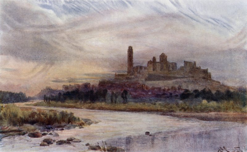 Lerida (farge litho) av Alexander Wallace Rimington