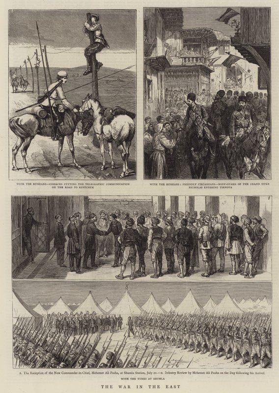 Krigen i øst av Alfred Chantrey Corbould